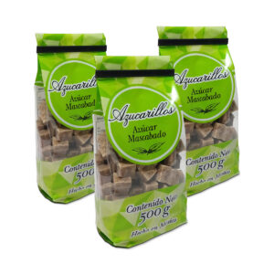 Azucarillos de azúcar mascabado bolsa de 500g